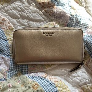 Kate Spade Rose Gold Women's Wallet